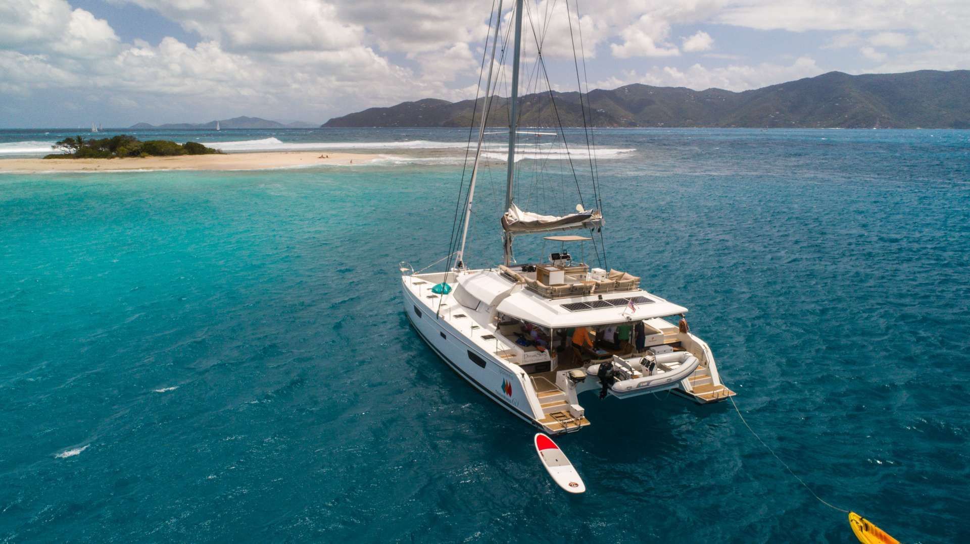 Crewed Catamaran BLUE PEPPER Fountaine Pajot Ipanema 58 5 Cabins St Thomas St John St