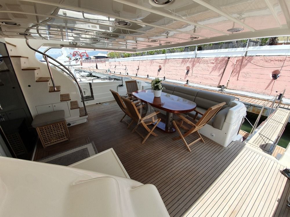 BOOMERAND IV - Aft deck