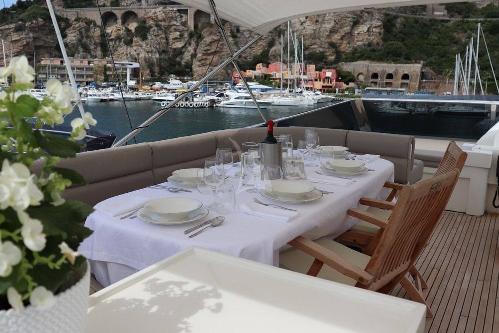 BOOMERAND IV - Aft deck