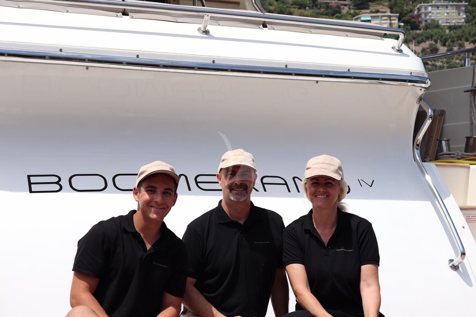 BOOMERAND IV - Crew