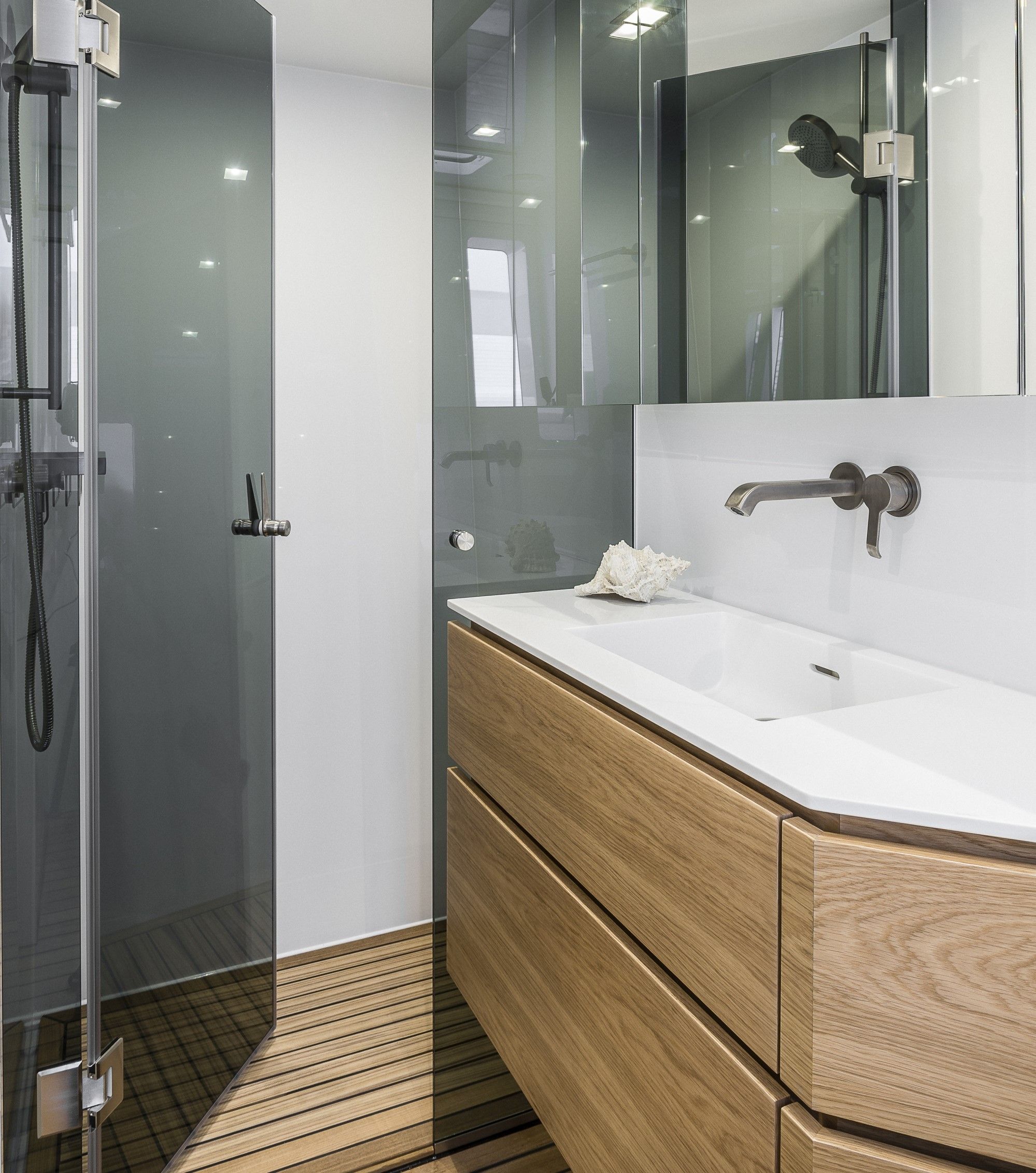 CALMAO Sunreef 74 Luxury Catamaran Bathroom