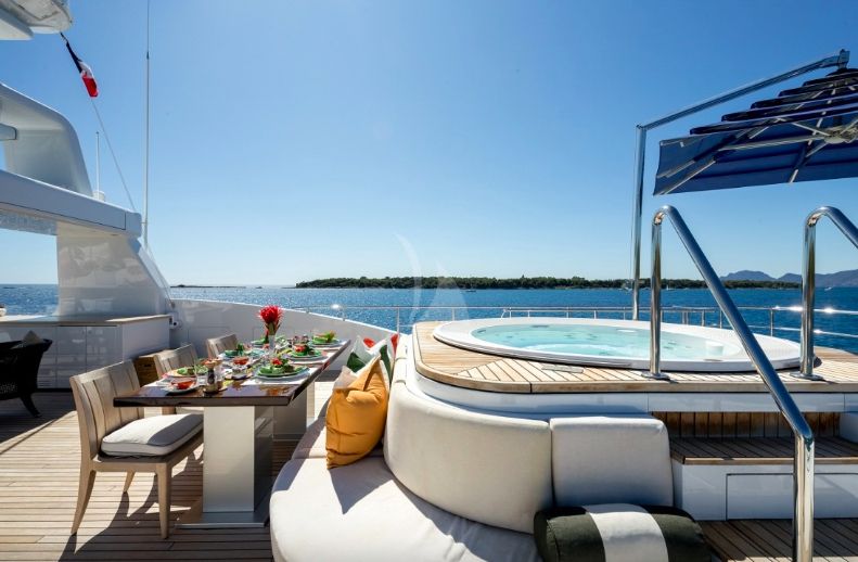 Clicia - 42m Baglietto - Luxury Motor Yacht - Sun deck Jaczzi