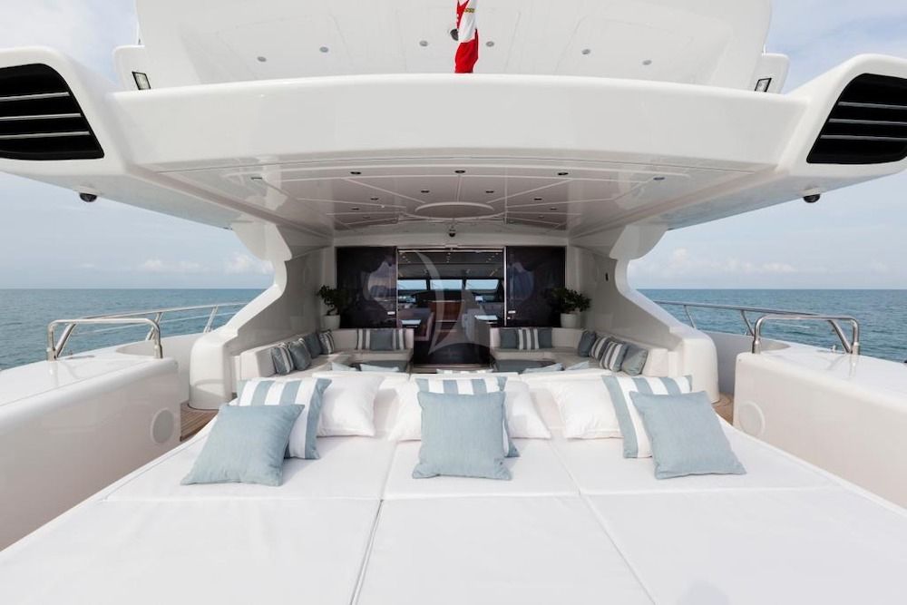 CRAZY - Aft deck