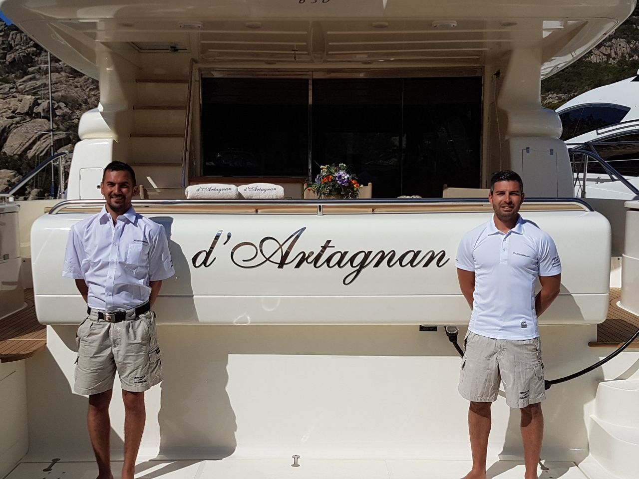 D`ARTAGNAN Ferretti 630 Luxury Motoryacht Capt. Michele & Alessandro