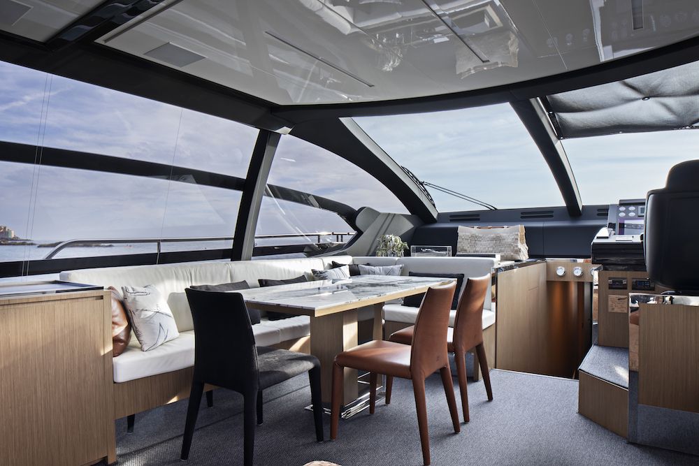 DEMA Riva 76 Dining Saloon