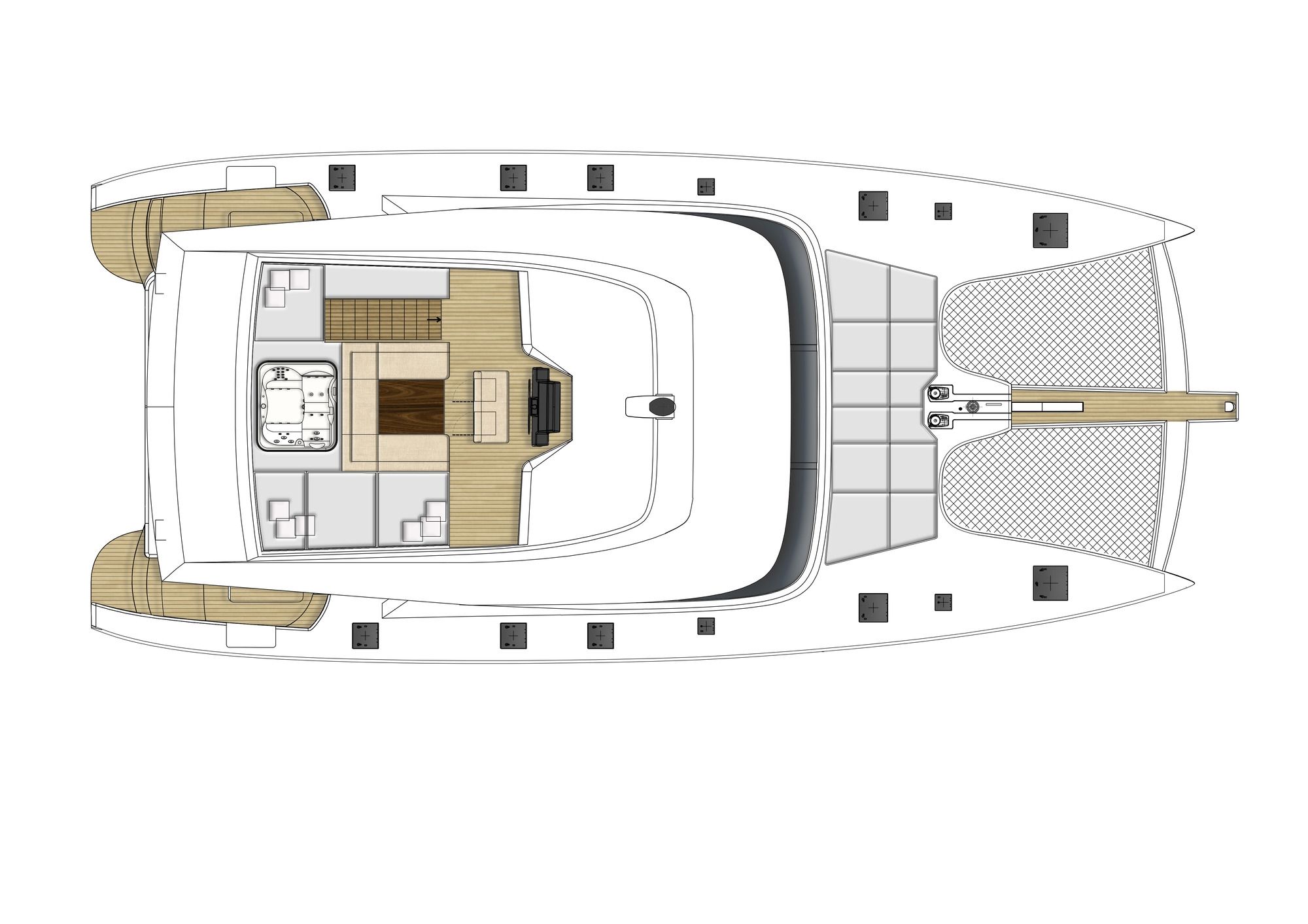 DIANA Sunreef 74 Luxury Catamaran