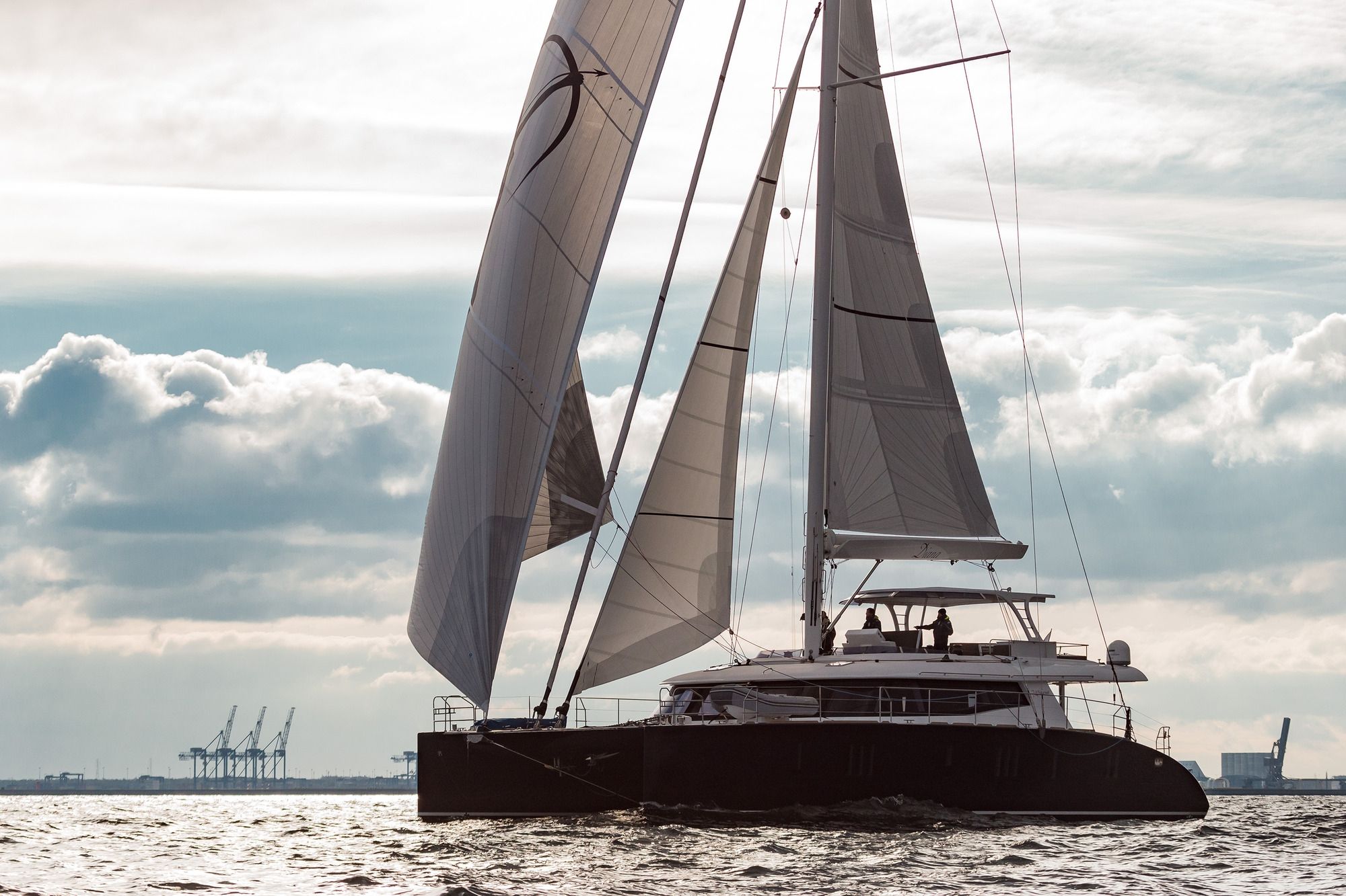 DIANA Sunreef 74 Luxury Catamaran Running