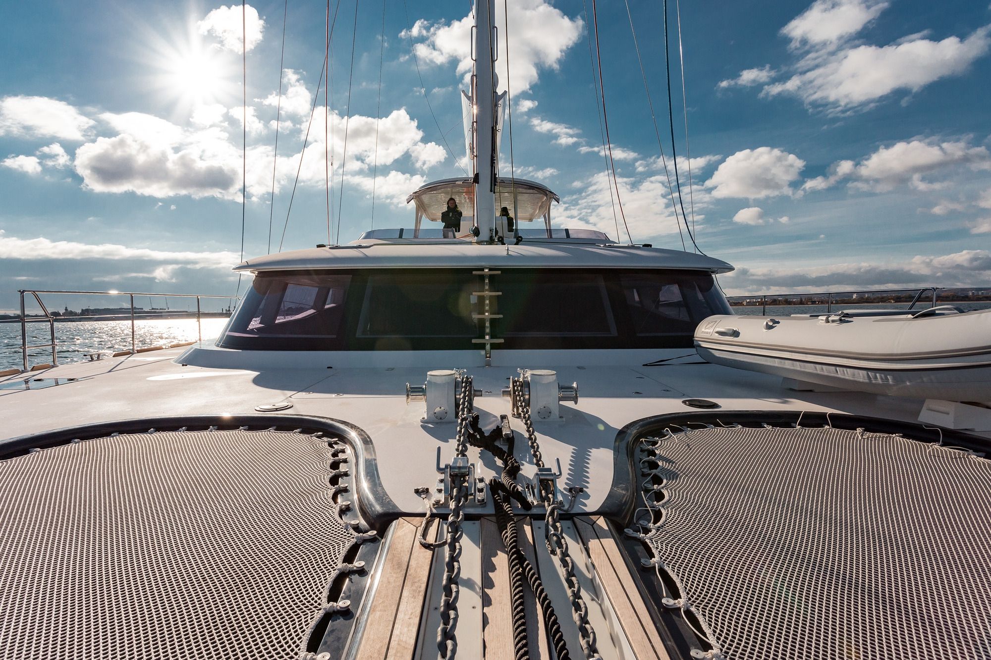 DIANA Sunreef 74 Luxury Catamaran Bow