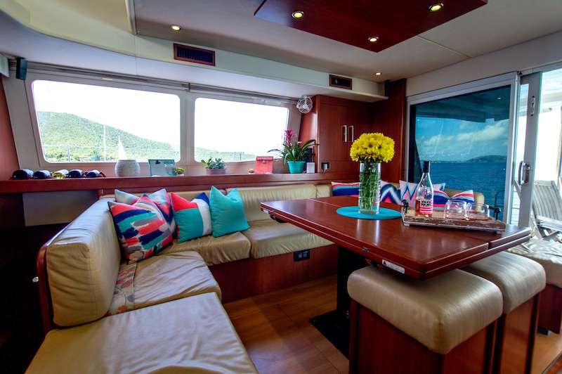 saloon lounge area