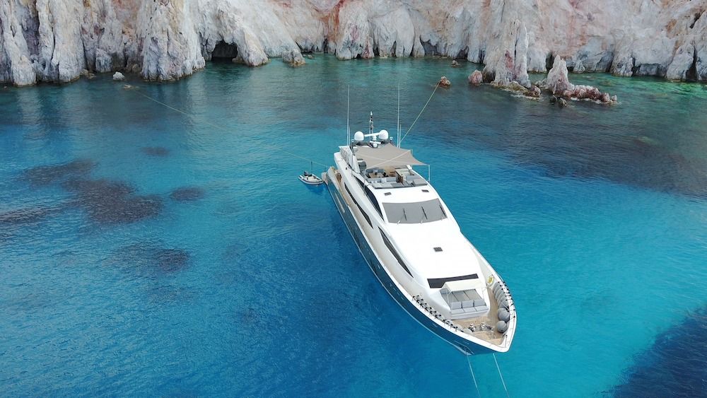 DRAGON Motor Yacht Anchor Cyclades