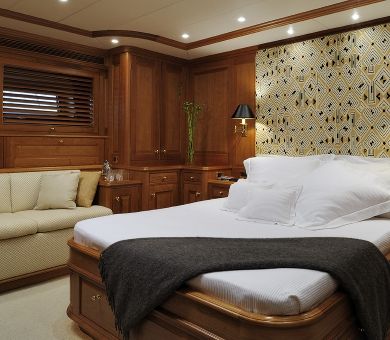 DRUMBEAT Alloy 53m Luxury Sailing Yacht VIP Cabin