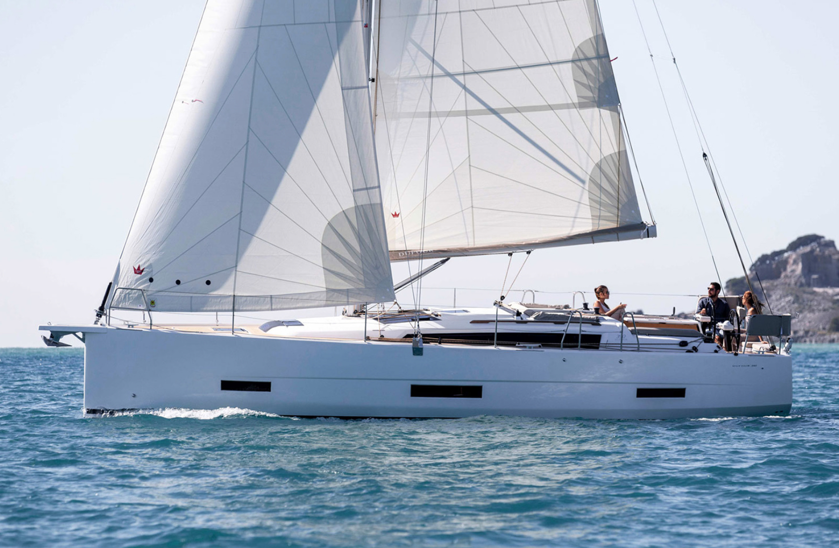 Bareboat Sailing Yacht Dufour 390 Grand Large - 3 Cabins - 2019 - Naxos ...