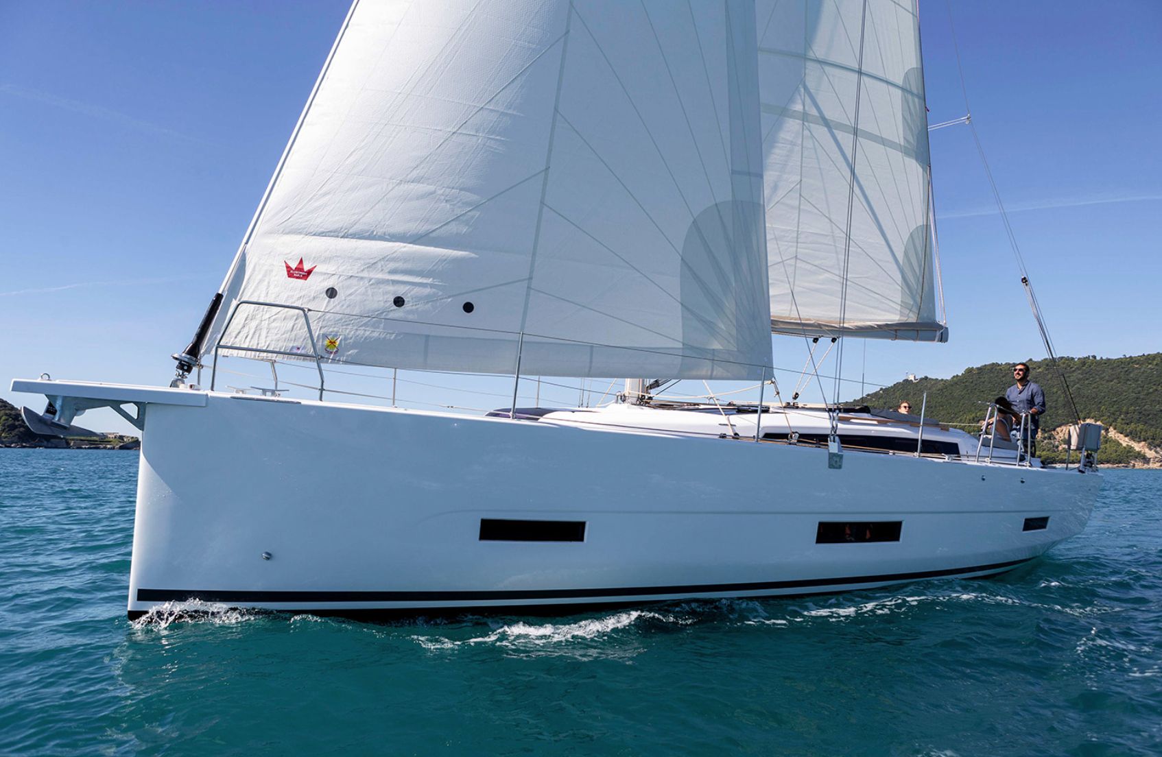 Dufour 390GL Sailing