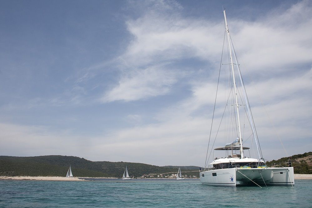 EAGLE OF NORWAY - Crewed Catamaran - Bow View