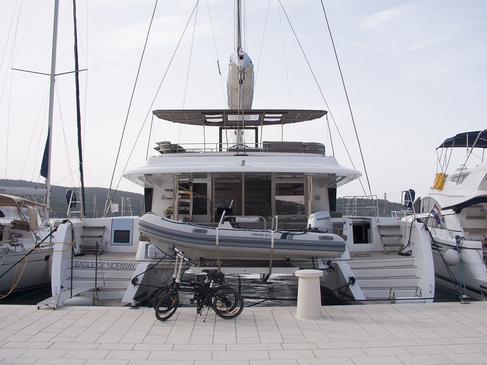 EAGLE OF NORWAY - Crewed Catamaran - Docked