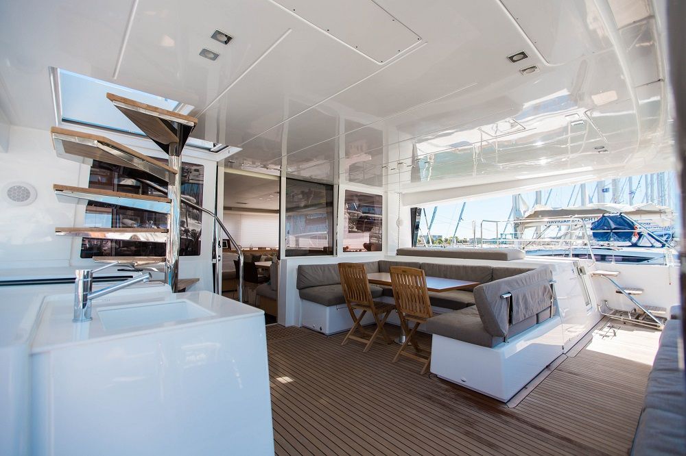 EAGLE OF NORWAY - Crewed Catamaran - Cockpit