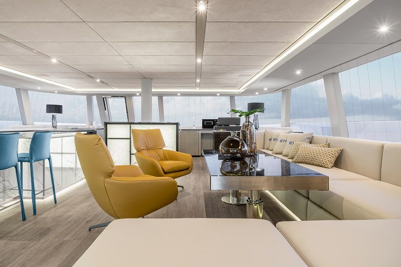saloon seating area