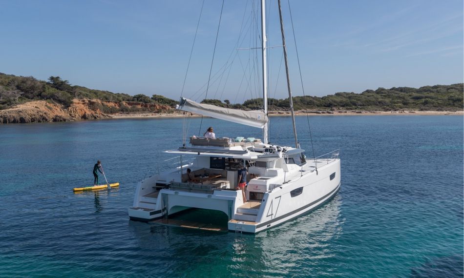 Fountaine Pajot Saona 47 Aft View