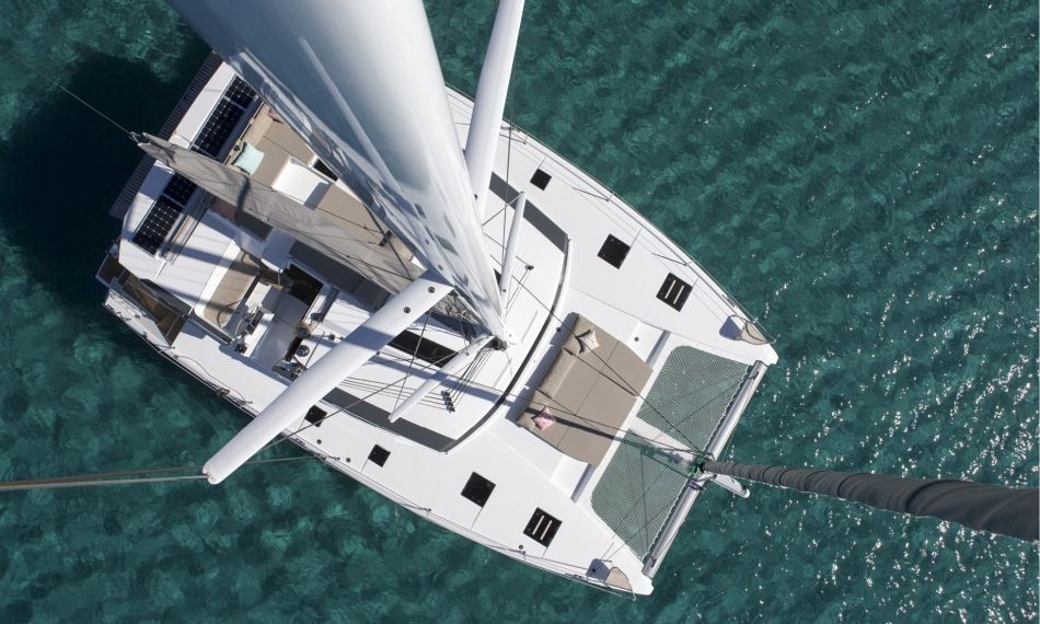 Fountaine Pajot Saona 47 Aerial