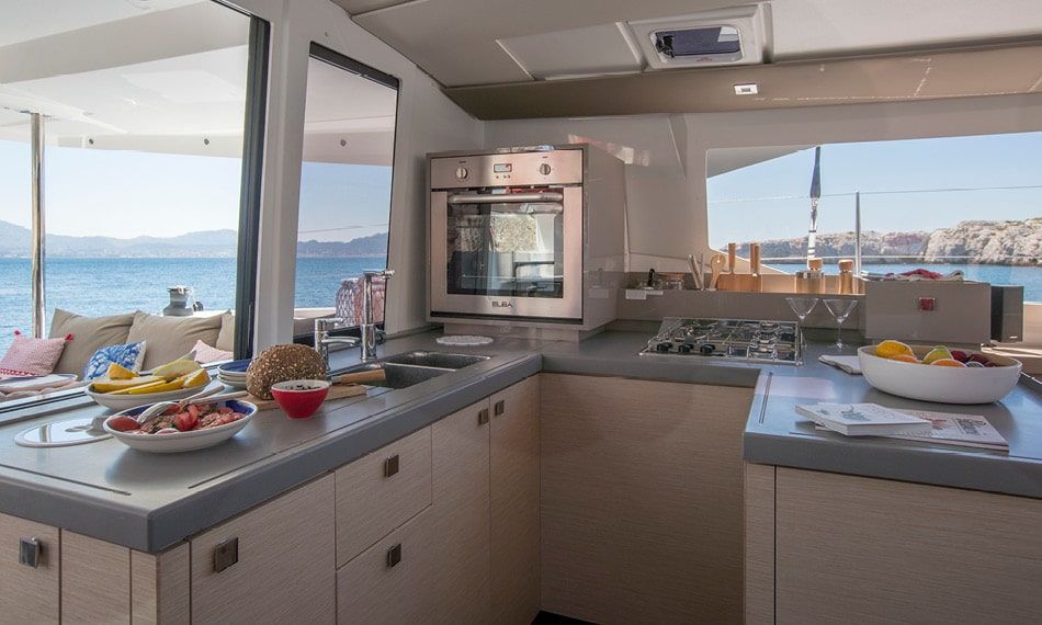 Fountaine Pajot Astrea 42 Kitchen