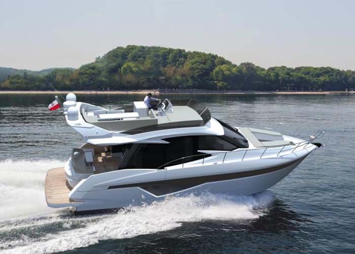 Galeon 460 Flybridge - Sailing