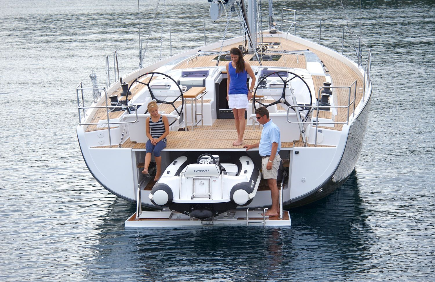 Hanse 575 Aft