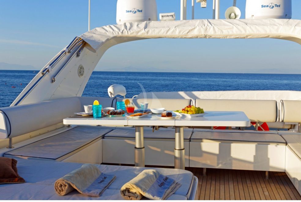 Table on Upper Deck