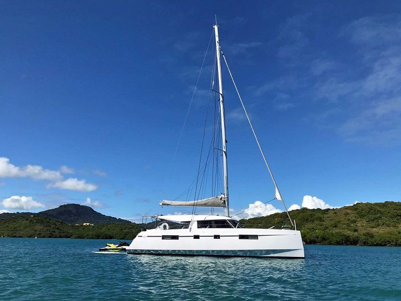 at anchor