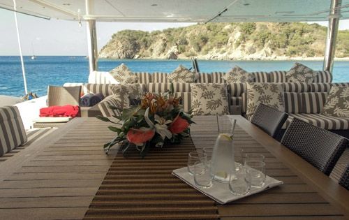 Aft deck