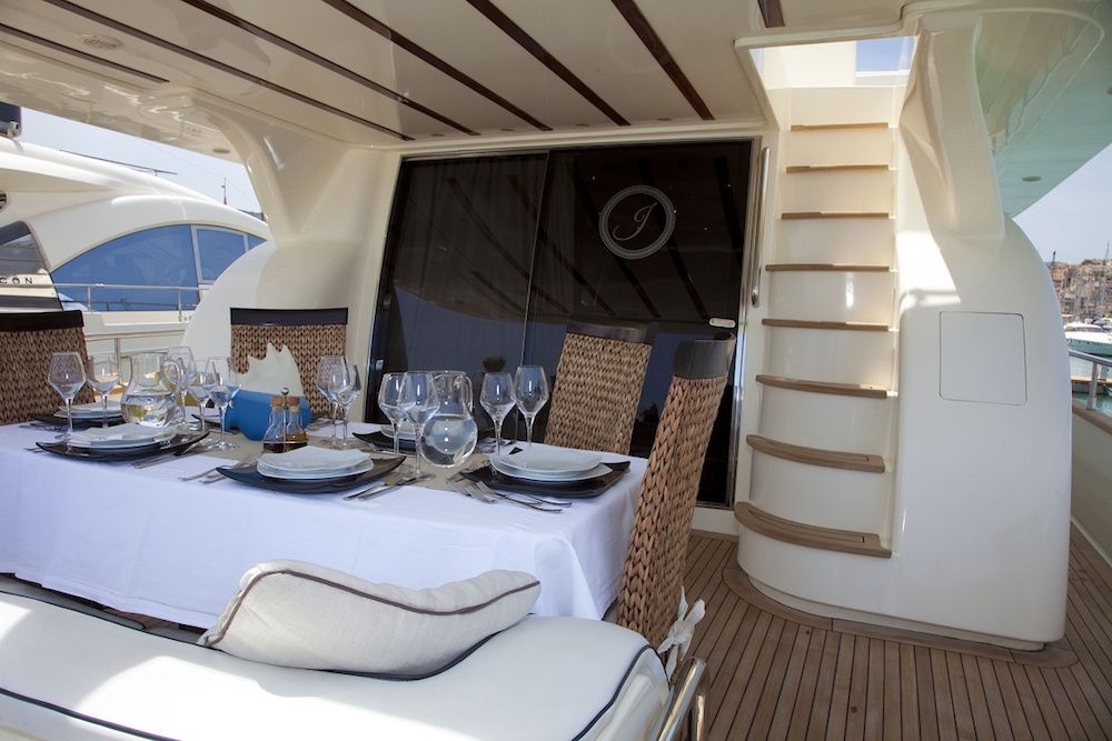 Aft deck