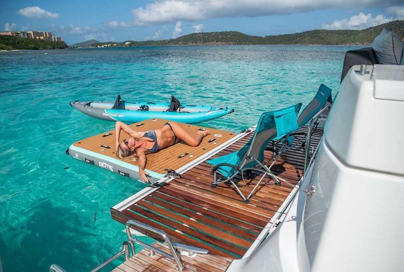 swimming platform