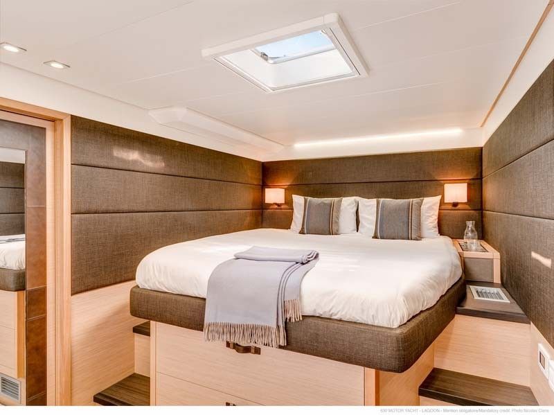 KASKAZI FOUR Lagoon 620 Luxury Catamaran VIP Cabin