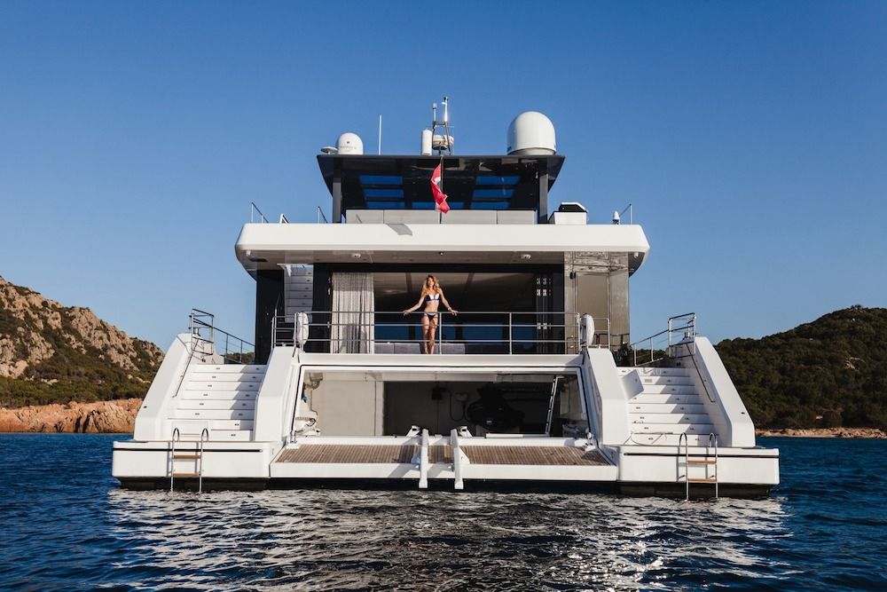 MAYRILOU Sunreef Aft Deck