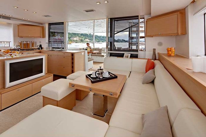 saloon seating area
