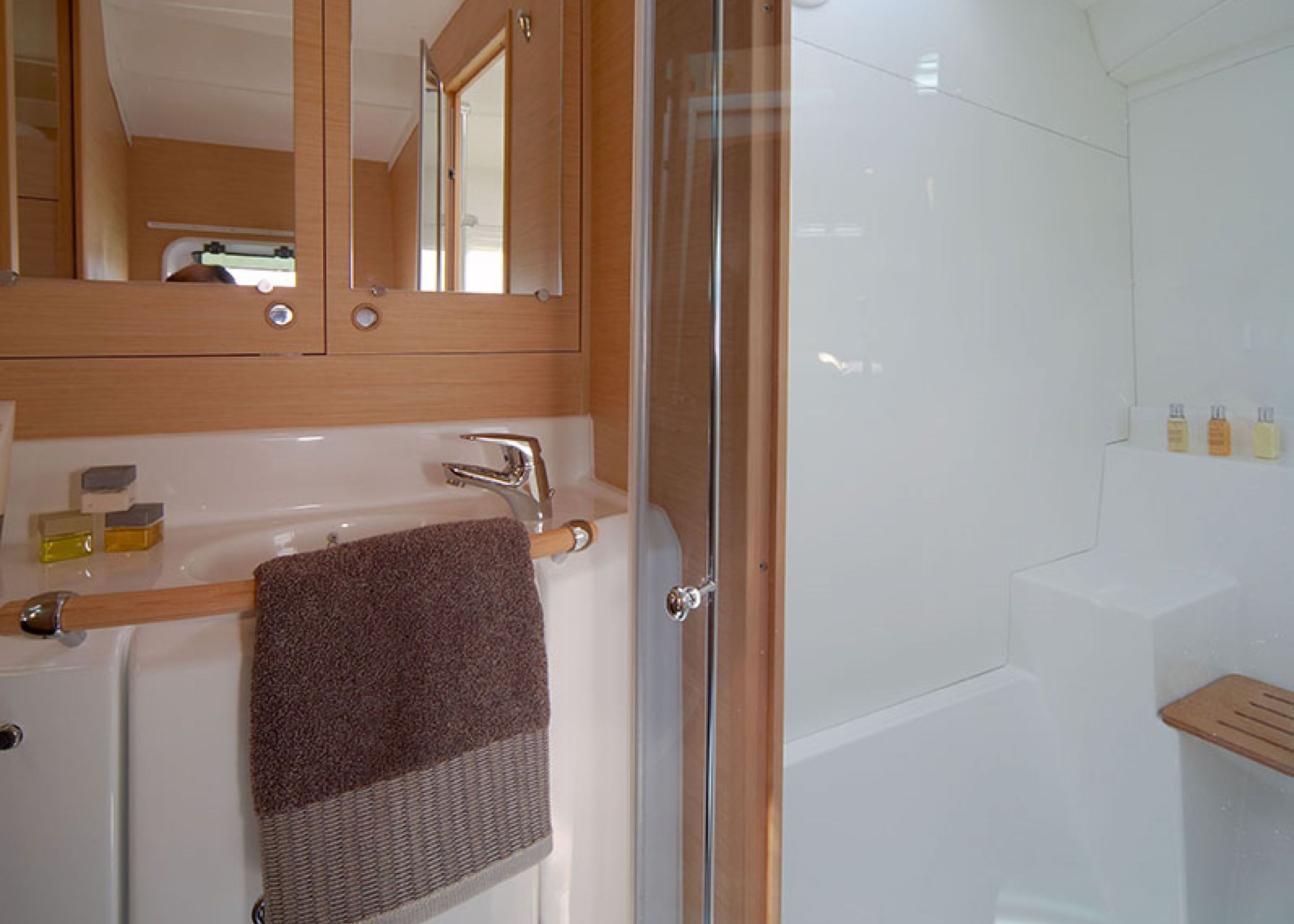 Lagoon 380 (2018)- Shower/Toilette
