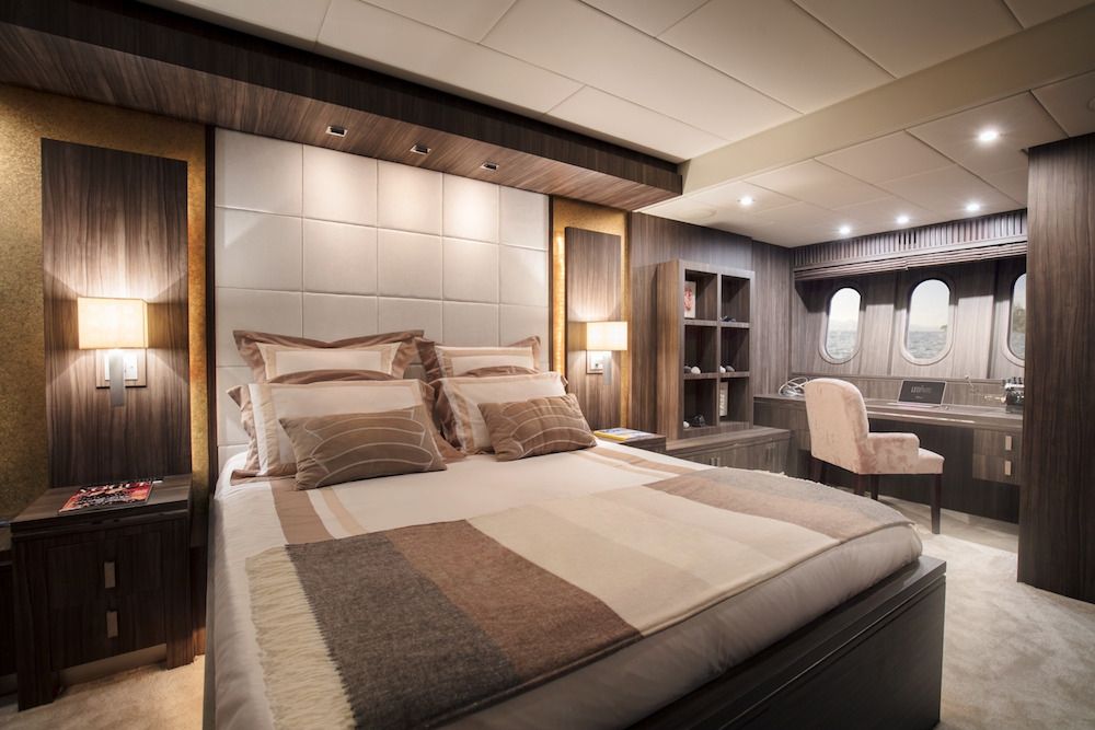 Leopard 34m Motor Yacht Master Cabin