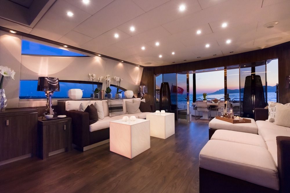 Leopard 34m Motor Yacht Salon