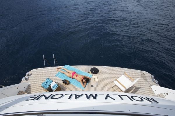 MOLLY MALONE Princess 95 Luxury Motoryacht Swim Platform