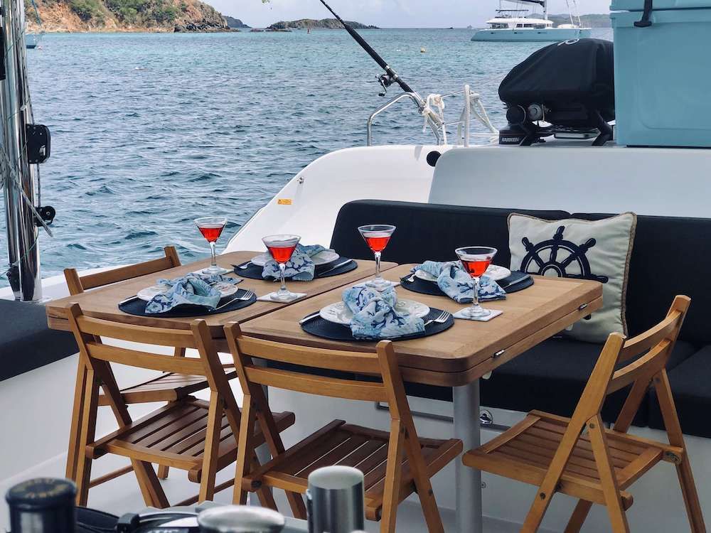 NAUTI CAT Lagoon 50 Dining