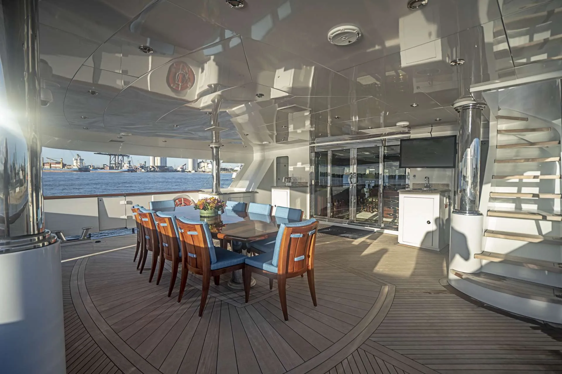NEVER ENOUGH Aft Deck