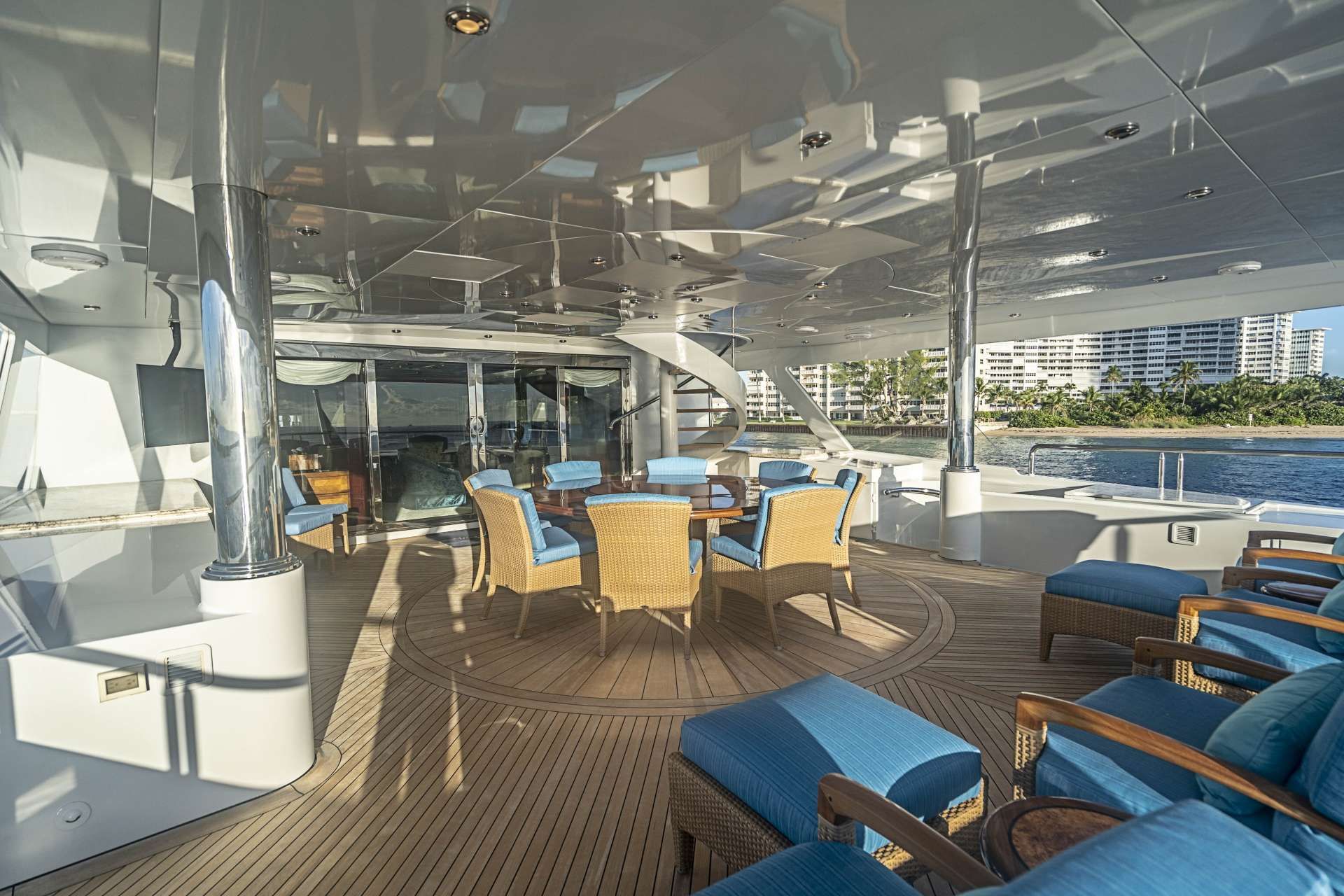 NEVER ENOUGH Upper Aft Deck
