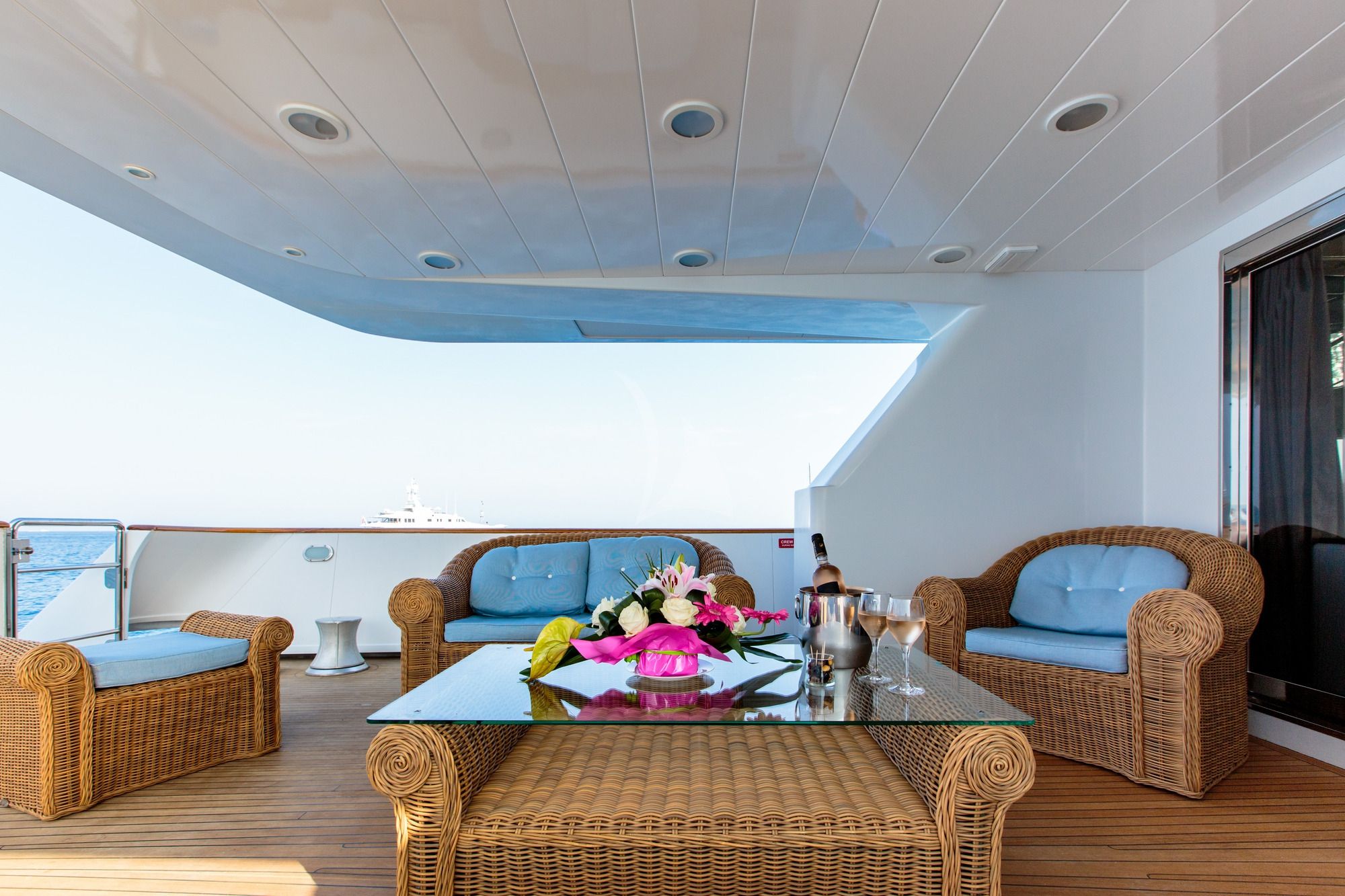 Aft deck