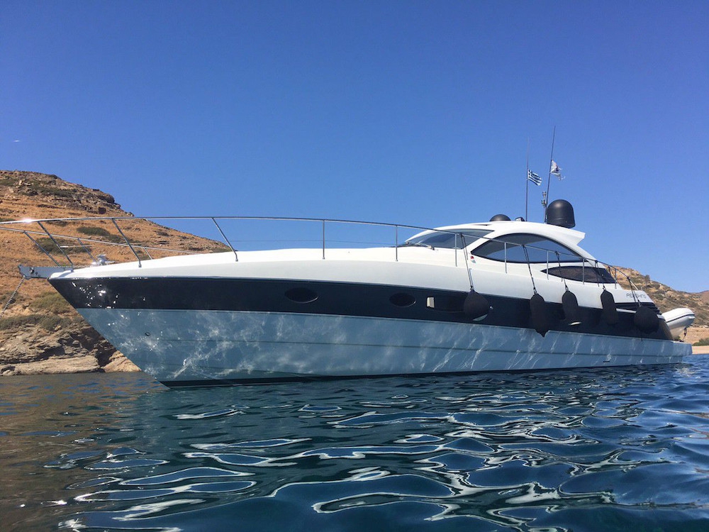 Crewed Motor Yacht Pershing 46 - Sardinia Day Charter Yacht - Porto ...
