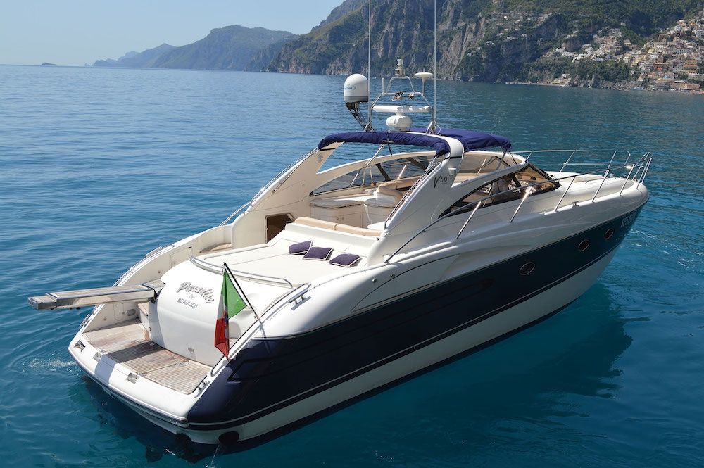 Princess V50 - At Anchor 3