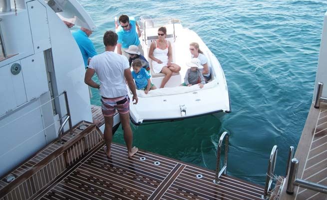 QUARANTA Curvelle 34m Luxury Superyacht Tender