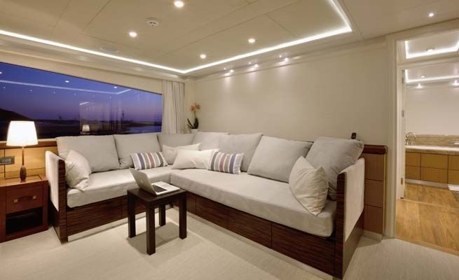 QUARANTA Curvelle 34m Luxury Superyacht Salon