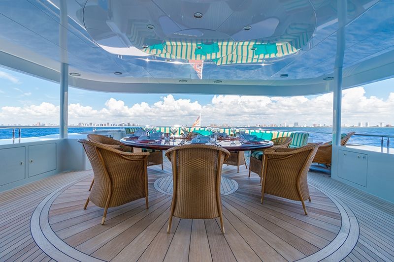 RELENTLESS Trinity 145 Luxury Superyacht Al Fresco
