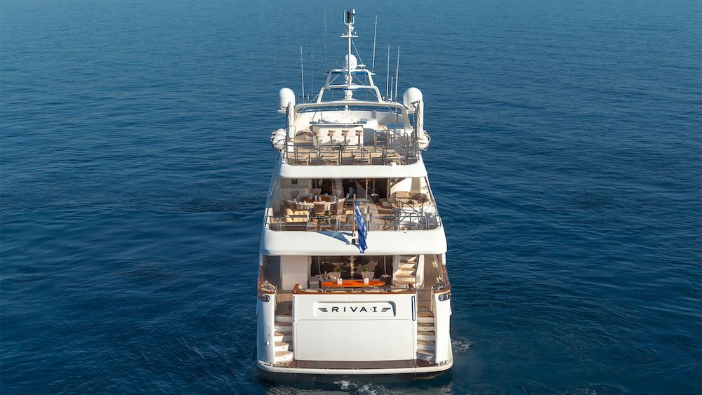 RIVA Benetti 120 Classic Stern