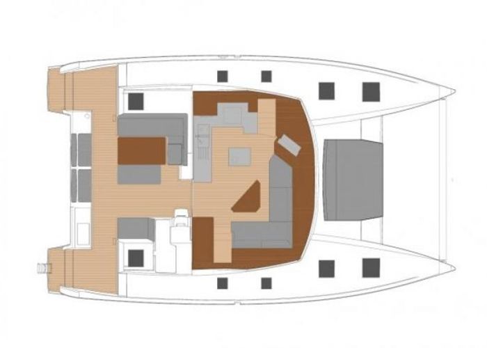 Sauna 47 - Layout deck