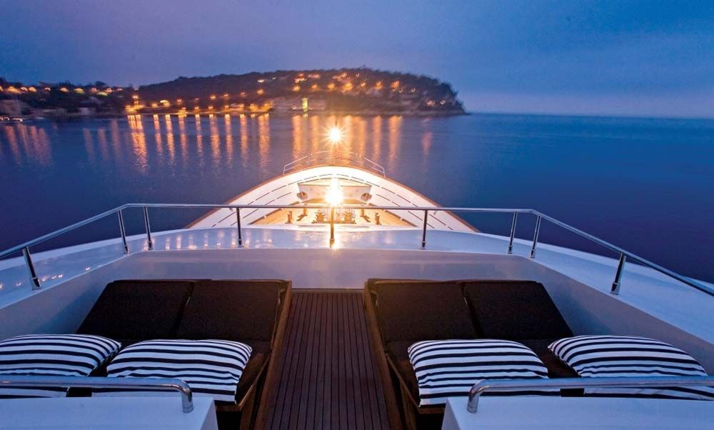 Sun Deck at night